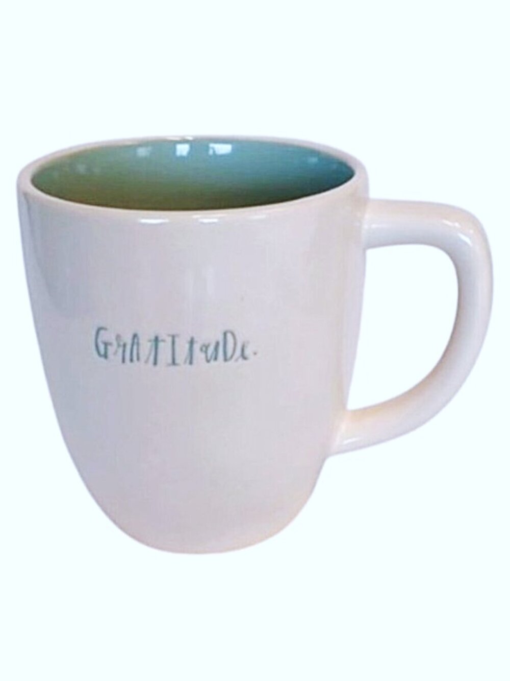 Rae Dunn Artisan Collection by Magenta "Gratitude" Oversized Mug